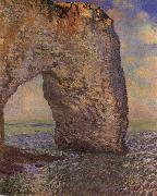 Georges Seurat La Manneporte near Etretat France oil painting artist